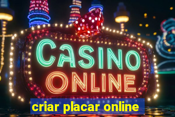 criar placar online